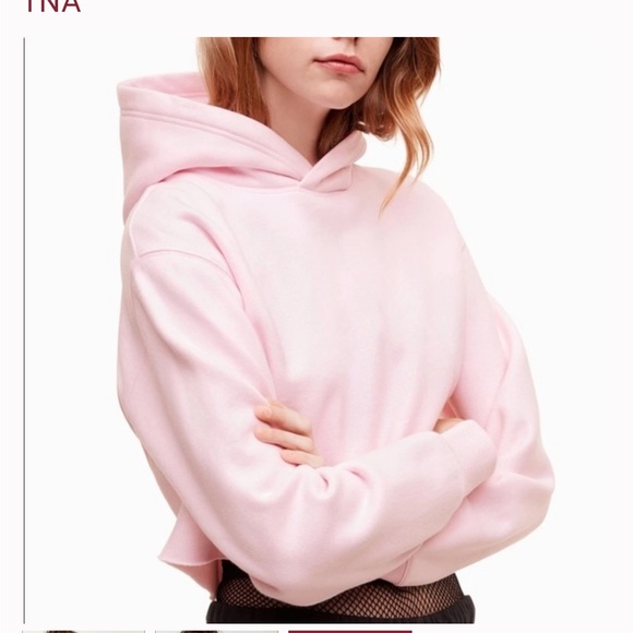 Aritzia TNA Cropped Hoodie - Picture 7 of 7